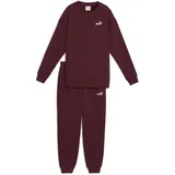 Puma Damen Sweat Suit Relaxed Fl cl, Strickanzüge, Rubinschimmer, XS EU