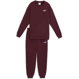Puma Damen Sweat Suit Relaxed Fl cl, Strickanzüge, Rubinschimmer, XS EU