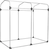 MCW Gartenhaus 2,01 x 1,21 m Silber