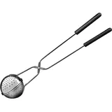Kelomat Schneeballform 8 cm Edelstahl, Schwingbesen, Silber