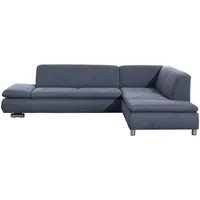 Sofa.de Ecksofa ¦ blau ¦ Maße (cm): B: 270 H: 76 T: 205.0