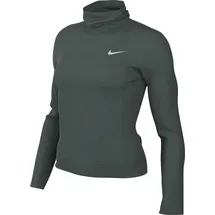 Nike Therma-FIT Element Swift Rollkragen langarm Laufshirt Damen 338 vintage green/reflective silv L