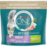 Purina One Katzenfutter Sensitive reich an Truthahn 1,4 kg  Katzenfutter