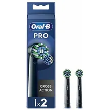 Oral-B CrossAction Pro Aufsteckbürste schwarz 4 St.