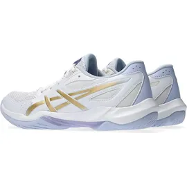 Asics GEL-ROCKET 12 Damen Handballschuhe, weiß, Größe 41 1⁄2 EU
