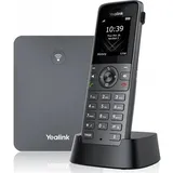 Yealink Schnurlostelefon W73P, Telefon, Grau