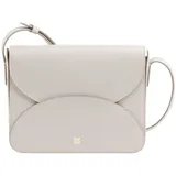 Dudu Umhängetasche Leder 21 cm weiss