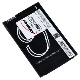 Powery Akku kompatibel mit BMW Typ 9442976-01 - Schwarz