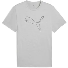 Puma Tad Essential Heather Cat Tee grau M