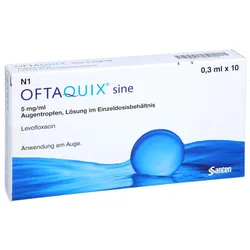 OFTAQUIX sine 5 mg/ml Augentropfen i.Einzeldosisb. 10X0,3 ml