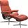 Stressless Stressless® »View« Set, Relaxsessel mit Hocker, mit Cross Base, Größe S, M & L, Holzakzent Schwarz