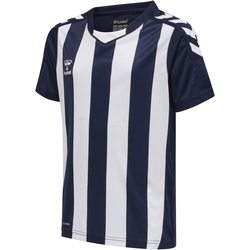 hummel Core XK gestreiftes Trikot Kinder marine/white 140