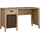 Forte Schreibtisch "Jytana", mauvella eiche, mauvella eiche, mauvella eiche, B:125cm H:72,3cm T:56,5cm, Tische, Schreibtisch, B/H/T 125/72,3/56,5 cm, Lamellenfront