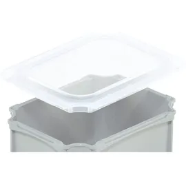Surplus Eurobox-System Einsatzkasten 1/8 gekr. für Box 60 x 40 cm Transparent
