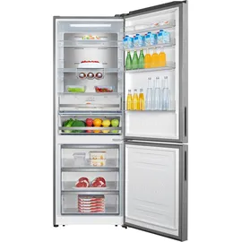 Hisense RB645N4BIB Kühl-Gefrierkombination (495 l, 2013 mm hoch, Schwarz Inox)