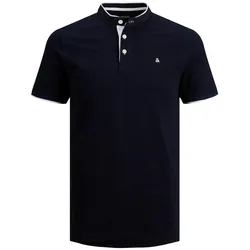 Jack & Jones Shirt T-Shirt mit Stehkragen JJEPAULOS MAO POLO