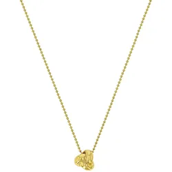 Amor Kette mit Anhänger »Knoten-Optik, 2039990« Amor gelbgoldfarben