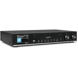 TechniSat DIGITRADIO 143 CD DAB Radio, AM, FM, DAB, Internet Bluetooth, Schwarz