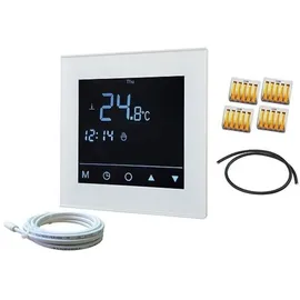 Jollytherm Regelset Top-therm Comfort - Thermostatregler digital mit Timerfunktion, Farbe weiß - 05455