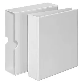 Eichner Präsentationsringbuch 4-Ringe weiß 8,0 cm DIN A4