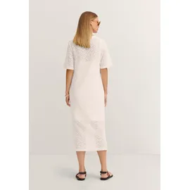 Bugatti Sommerkleid Unifarben Ecru 48