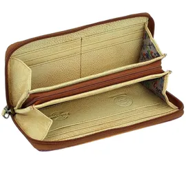 GREENLAND Nature Art+Craft Geldbörse Damen gelb