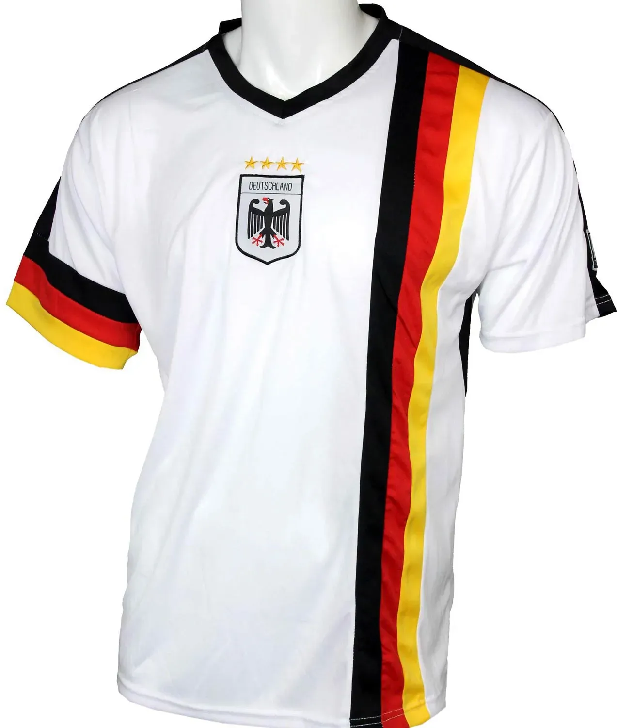 Dynamic Outwear Fussball Trikot Deutschland - weiß Gr. M