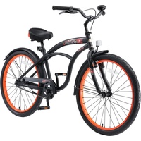 Bikestar Jugendfahrrad BIKESTAR Fahrräder Gr. 36 cm, 24 Zoll (60,96 cm), schwarz Kinder Alle Fahrräder
