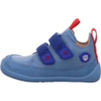 Affenzahn Halbschuh Leder Buddy blau, - Blau - 24