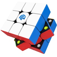 GAN 356 M Speed ​​Cube, 3x3 Magnetischer Zauberwürfel, Lite-Version, 3x3x3 Gans 356M Puzzle Cube Spielzeug Geschenk für Kinder Kinder Erwachsene, leicht