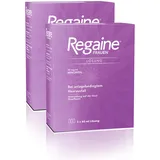 REGAINE Frauen Lösung: Mit 20 mg/ml Minoxidil bei erblich bedingtem Haarausfall, stoppt den erblich bedingten Haarausfall und regt neues Haarwachstum an, 6-Monats-Vorrat, 2 Packungen je 3 x 60 ml