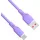 Akyga USB-A auf USB-C 1 m Violett