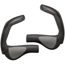 Ergon GP5 Griffe Fahrradgriffe Schwarz/Grau L