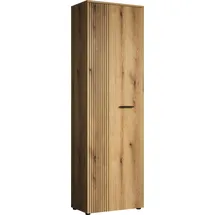 trendteam Garderobenschrank Amrum 60x36x196 cm braun