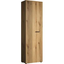 trendteam Garderobenschrank Amrum 60x36x196 cm braun