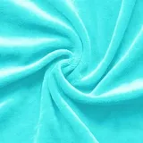 STOFFKONTOR Nicki Baumwollstoff Stoff - kuschelweicher Wohlfühlstoff, Kinderstoff - Meterware, Himmel-blau - zum Nähen von Kinderkleidung, Hausanzügen, Kissen