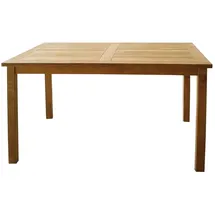 LINDER EXCLUSIV Gartentisch 120 x 80 x 75 cm Braun