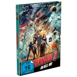 SHARKNADO 3 - Oh Hell No! - 2-Disc Mediabook - Cover A -Limited Edition auf 999 Stück - Extended Cut  (Blu-ray + DVD)
