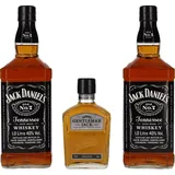 Jack Daniel's Old No.7 Tennessee 40% vol 2 x 1 l + Gentleman Jack Tennessee 40% vol 0,2 l Geschenkbox