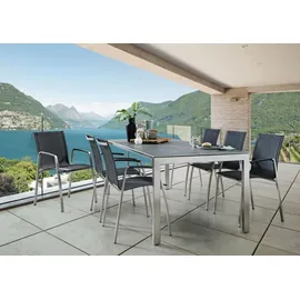 Sit Mobilia Etna Gartentisch 160 x 95 x 0 cm Beton hell