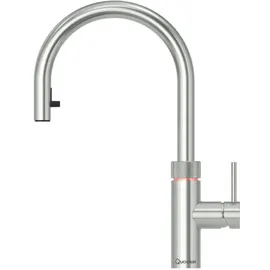 Quooker Flex Küchenarmatur Voll-Edelstahl Silber