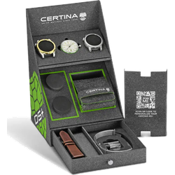 Certina DS+ DS+ Kit Sport und Urban" C041.407.19.031.01" - silber matt,braun,silber - Typ Sport: 41mm