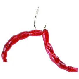 Berkley Kunstköder für das Spinning Angeln Powerbait Blood Worms Maxi Blood Red Forelle Wolfsbarsch