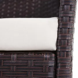Proregal Andi Gartensessel 59 x 83 x 60 cm braun 2 St.
