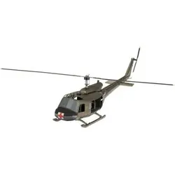 INVENTO 502527 1:80 Metal Earth: UH1-Huey Helicopter