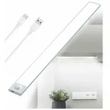Usb-wiederaufladbare Led-unterbauleuchte Für Die Küche, 2500 Mah, 40 Cm Dimmbare Schrankleuchte Mit Bewegungsmelder, Kabelloser, Wiederaufladbarer Led-streifen Mit Pir-sensor, Batteriebetrieben Für Tr