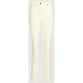 Madeleine Gerade Five-Pocket-Jeans mit Stretch in wollweiß | Gr.: 21