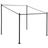 Proregal Pergola 284 x 310 x 295 cm schwarz