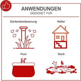 SCHEPPACH Schmutzwasserkombipumpe DWP750 750W 20000 L/h
