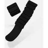 OMNANA® Gewichtsmanschetten aus Silikon (2x0,5 kg oder 2x1 kg) – Knöchelgewichte & Handgelenkgewichte für Fitness, Yoga, Pilates & Physiotherapie – Ankle Weights für Joggen, Aerobic & Krafttraining